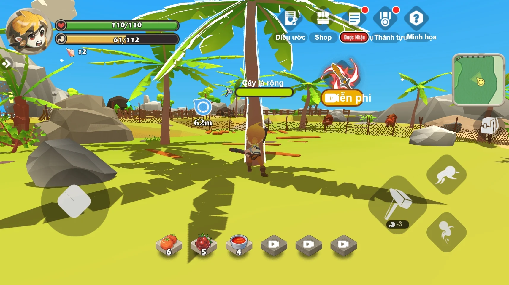 Đảo Sinh Tồn 3D screenshot