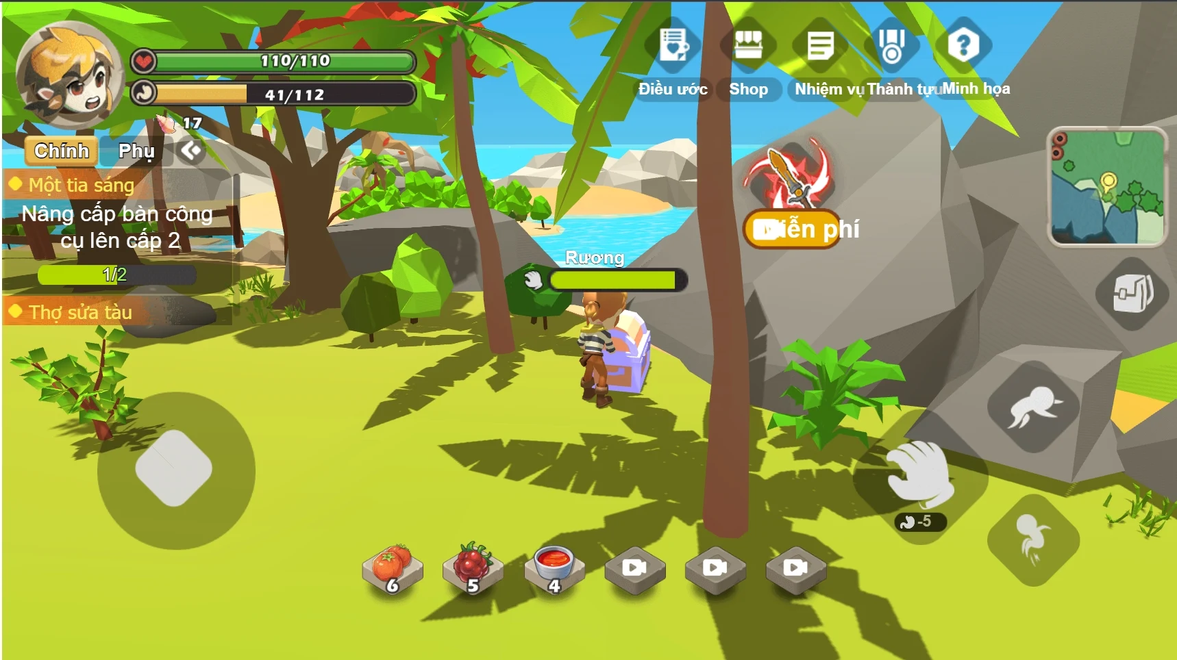 Đảo Sinh Tồn 3D screenshot